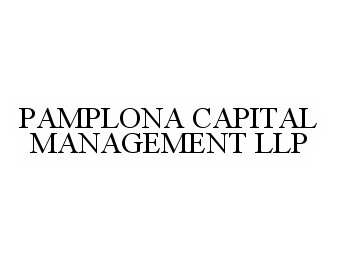  PAMPLONA CAPITAL MANAGEMENT LLP