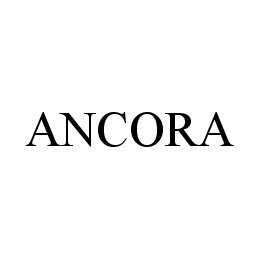 Trademark Logo ANCORA