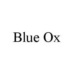 Trademark Logo BLUE OX