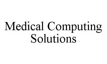  MEDICAL COMPUTING SOLUTIONS