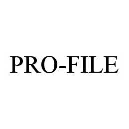 Trademark Logo PRO-FILE