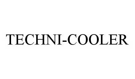 Trademark Logo TECHNI-COOLER