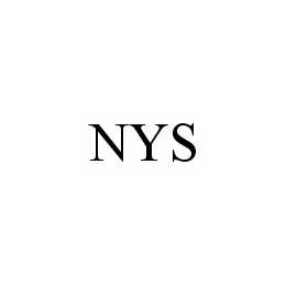 Trademark Logo NYS