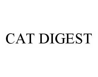  CAT DIGEST