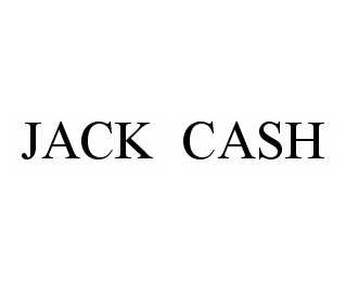  JACK CASH