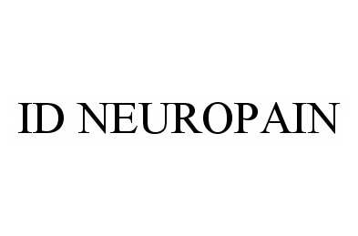 Trademark Logo ID NEUROPAIN
