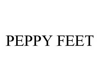 Trademark Logo PEPPY FEET