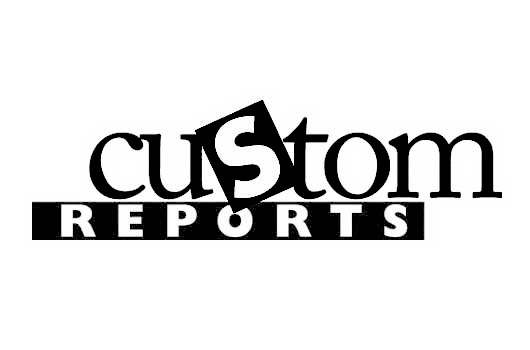 Trademark Logo CUSTOM REPORTS