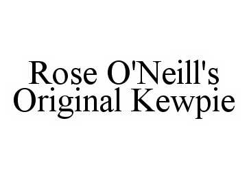  ROSE O'NEILL'S ORIGINAL KEWPIE