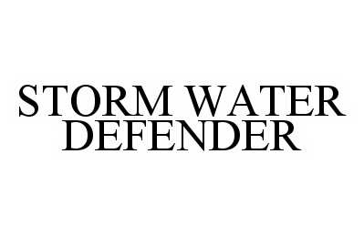  STORM WATER DEFENDER