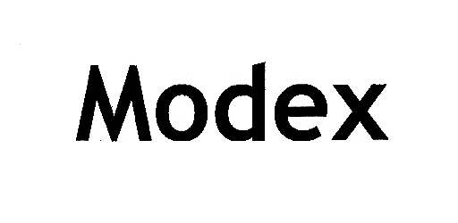 Trademark Logo MODEX