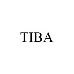 Trademark Logo TIBA
