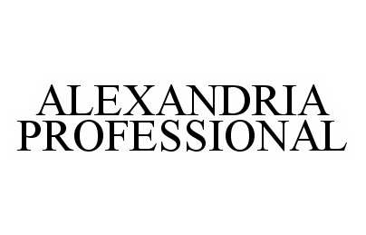 Trademark Logo ALEXANDRIA PROFESSIONAL