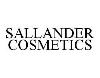  SALLANDER COSMETICS