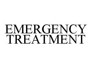  EMERGENCY TREATMENT