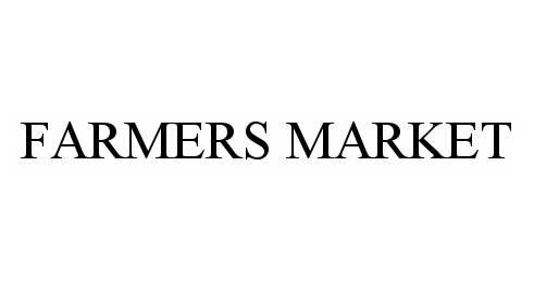 Trademark Logo FARMERS MARKET