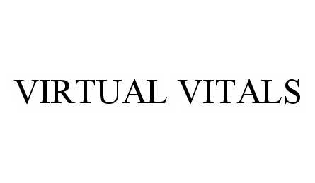 Trademark Logo VIRTUAL VITALS