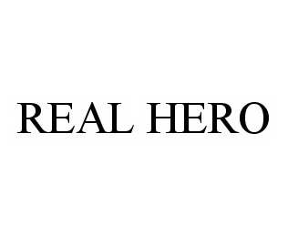 Trademark Logo REAL HERO