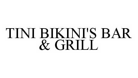  TINI BIKINI'S BAR &amp; GRILL