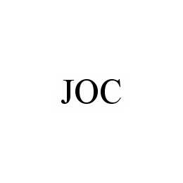 Trademark Logo JOC