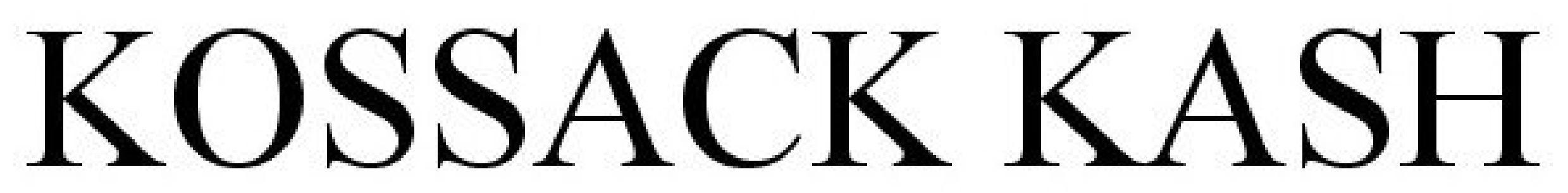Trademark Logo KOSSACK KASH
