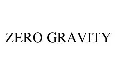 Trademark Logo ZERO GRAVITY