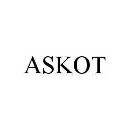 Trademark Logo ASKOT