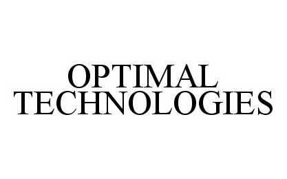  OPTIMAL TECHNOLOGIES