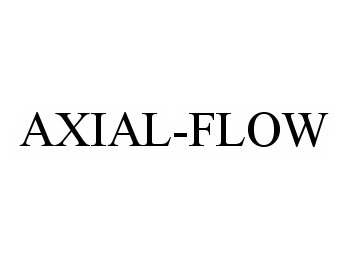  AXIAL-FLOW