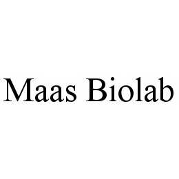 Trademark Logo MAAS BIOLAB