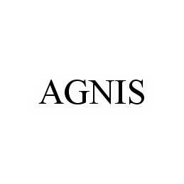 Trademark Logo AGNIS