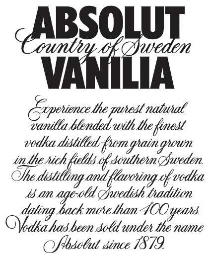  ABSOLUT VANILIA COUNTRY OF SWEDEN EXPERIENCE THE PUREST NATURAL VANILLA BLENDED WITH THE FINEST VODKA DISTILLED FROM A GRAIN GRO