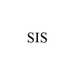 Trademark Logo SIS