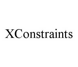 Trademark Logo XCONSTRAINTS