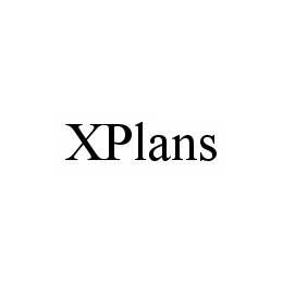 Trademark Logo XPLANS