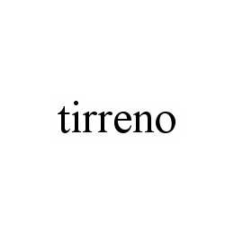Trademark Logo TIRRENO