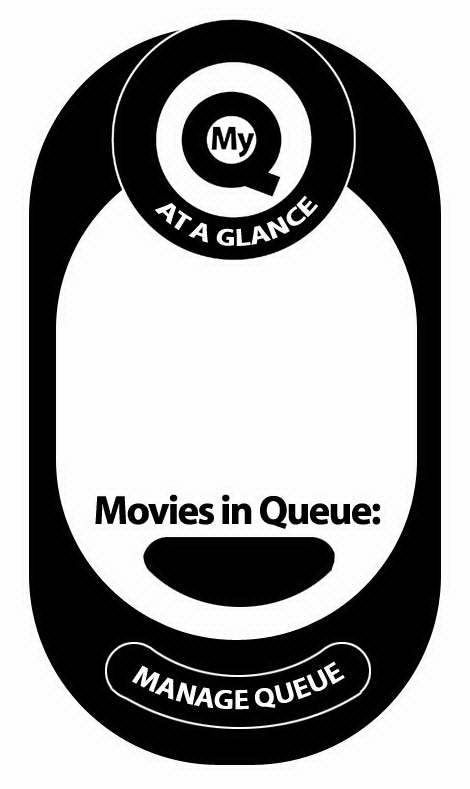 Trademark Logo MY Q AT A GLANCE MOVIES IN QUEUE: MANAGE QUEUE