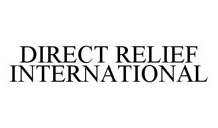 Trademark Logo DIRECT RELIEF INTERNATIONAL