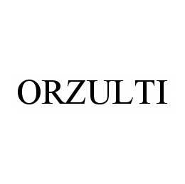 Trademark Logo ORZULTI