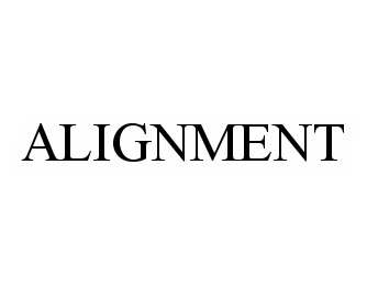  ALIGNMENT