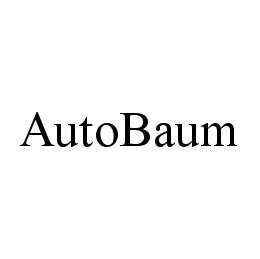  AUTOBAUM