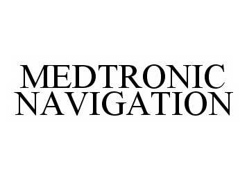 Trademark Logo MEDTRONIC NAVIGATION