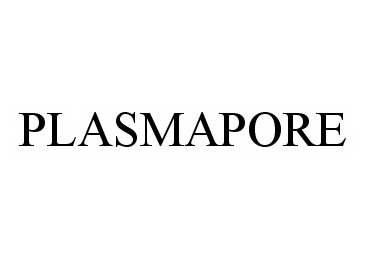 Trademark Logo PLASMAPORE