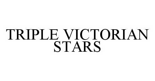 Trademark Logo TRIPLE VICTORIAN STARS