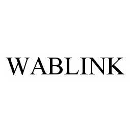 Trademark Logo WABLINK
