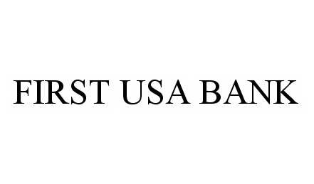  FIRST USA BANK