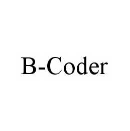 Trademark Logo B-CODER