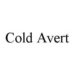 Trademark Logo COLD AVERT