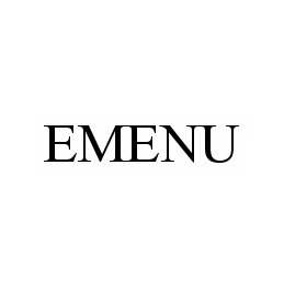 Trademark Logo EMENU