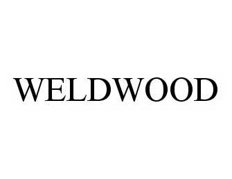 Trademark Logo WELDWOOD